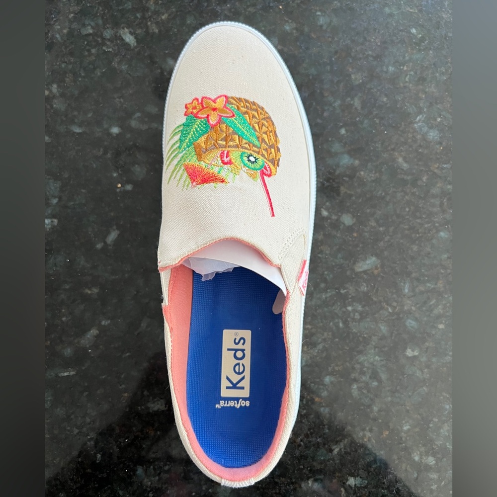 Keds kickback mule cocktail design shoe brand new size 7.5 women’s